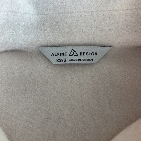 Cream Alpine Design Jacket - Picture 2 of 3